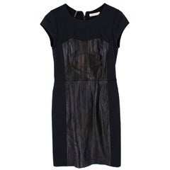 Vestido corpiño de cuero Rebecca Taylor - Talla US 4