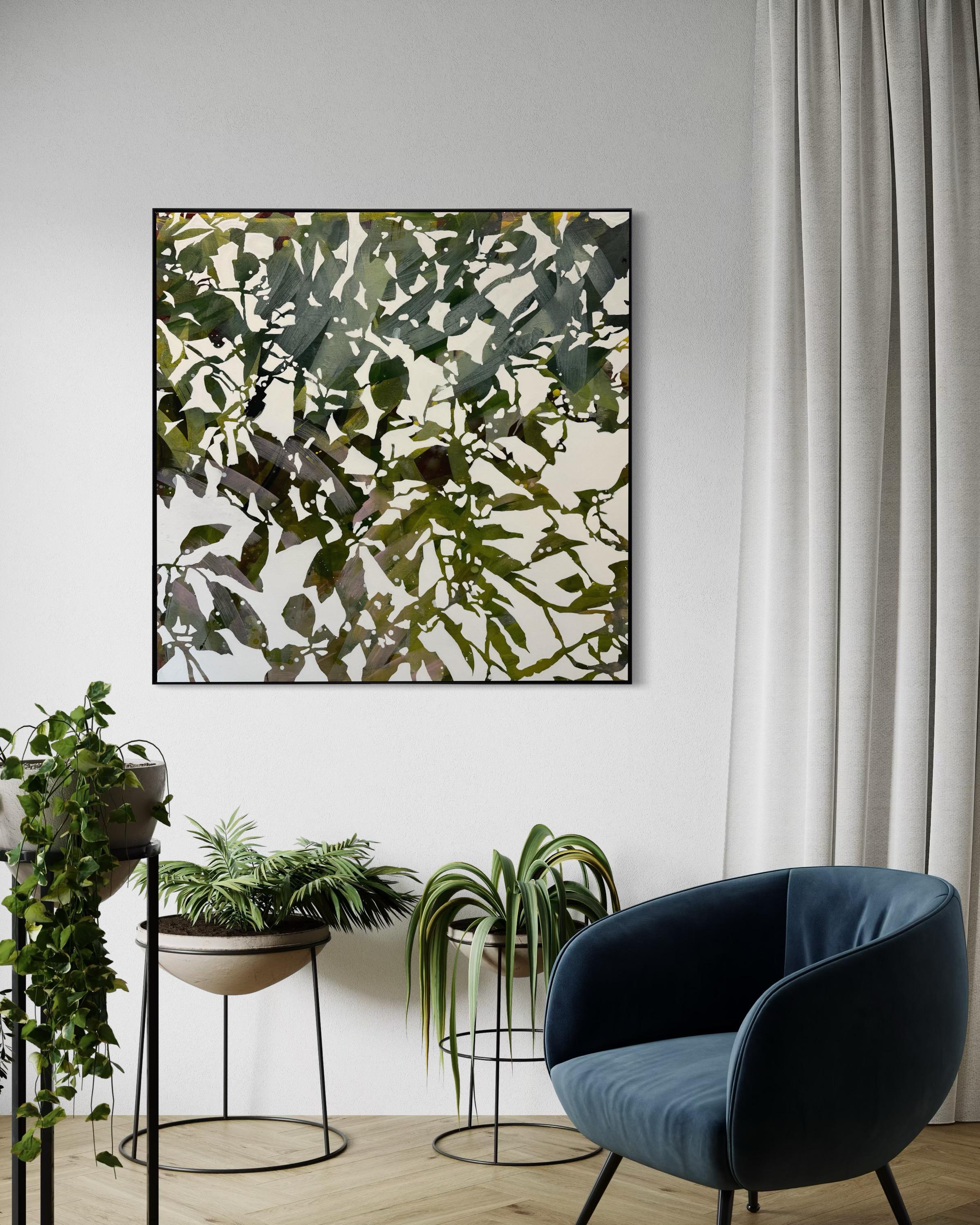 Four Seasons, Rebecca Tucker, Original Landschaftsgemälde, Zeitgenössische Kunst (Schwarz), Landscape Painting, von Rebecca Tucker 