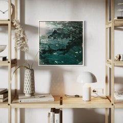 High View, Rebecca Tucker, Original landscape painting, Contemporary art
