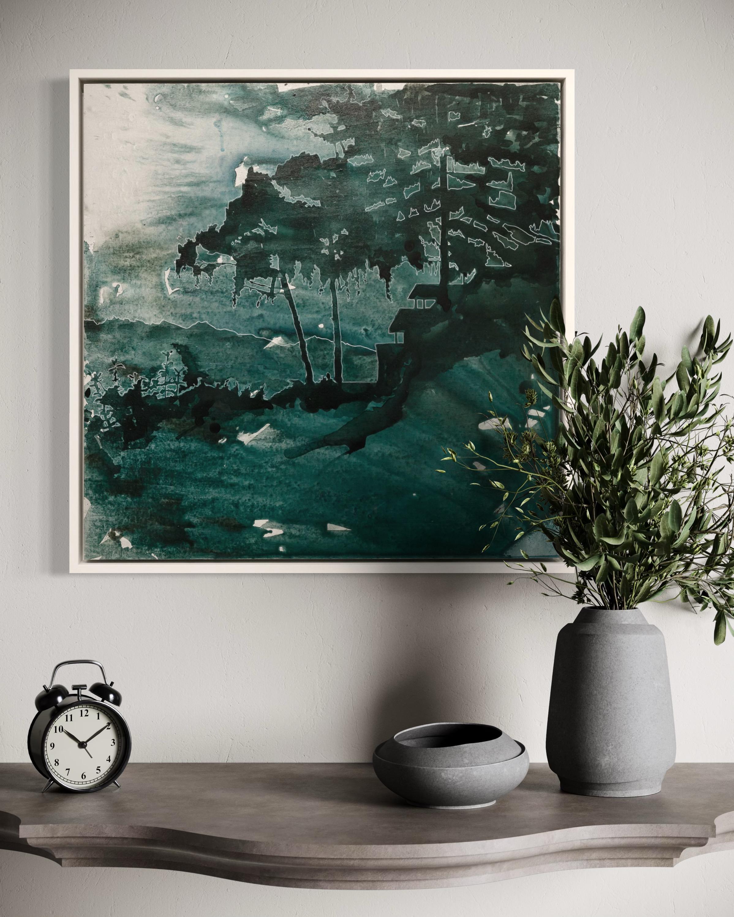 High View, Rebecca Tucker, Original Landschaftsgemälde, Zeitgenössische Kunst im Angebot 3