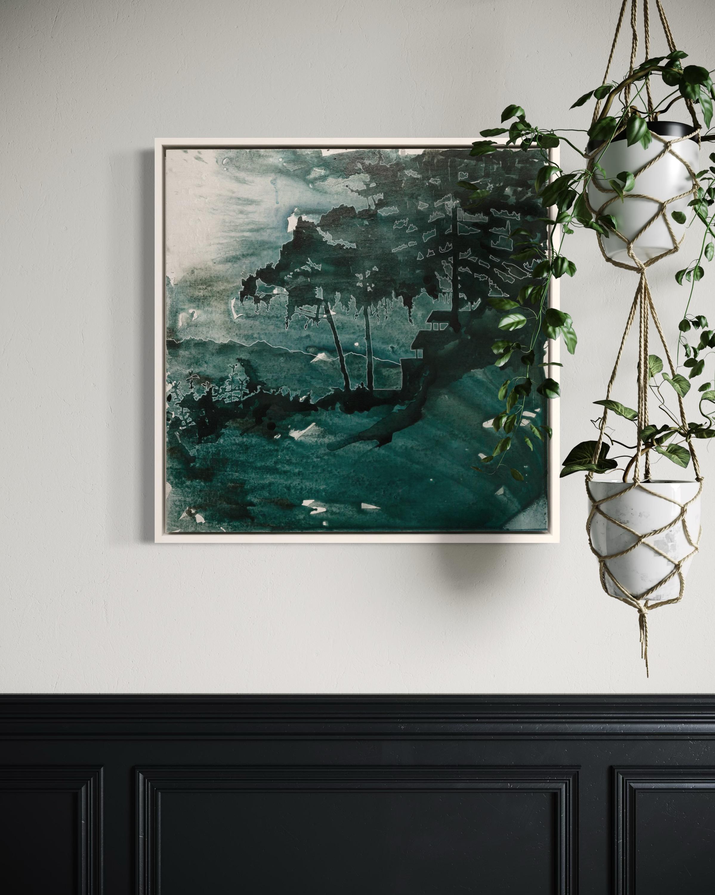 High View, Rebecca Tucker, Original Landschaftsgemälde, Zeitgenössische Kunst im Angebot 5