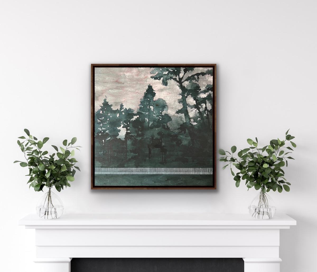 Wood for Trees & After the Rain, Dittico, Rebecca Tucker, Originale, paesaggio in vendita 5