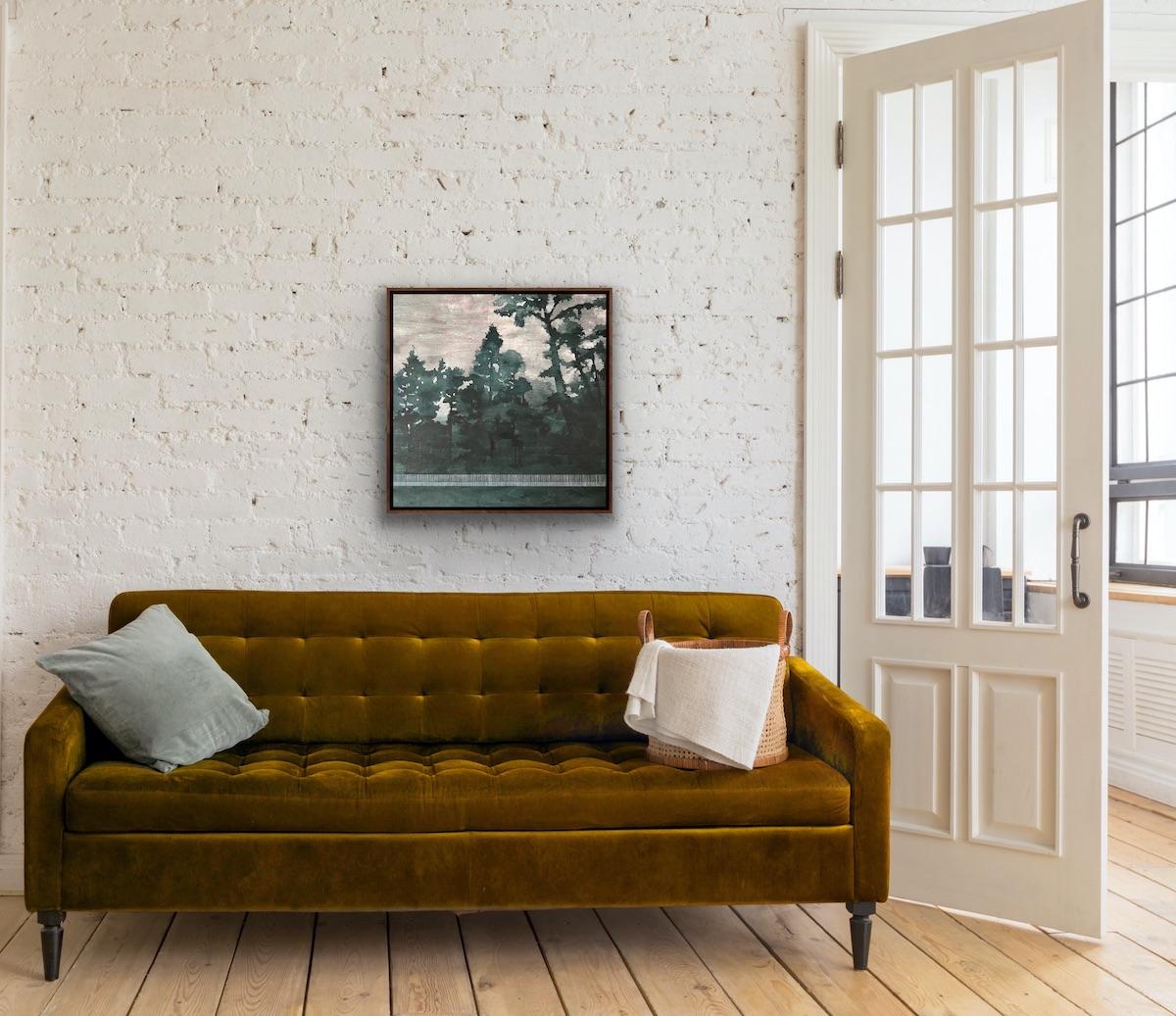 Wood for Trees & After the Rain, Dittico, Rebecca Tucker, Originale, paesaggio in vendita 2
