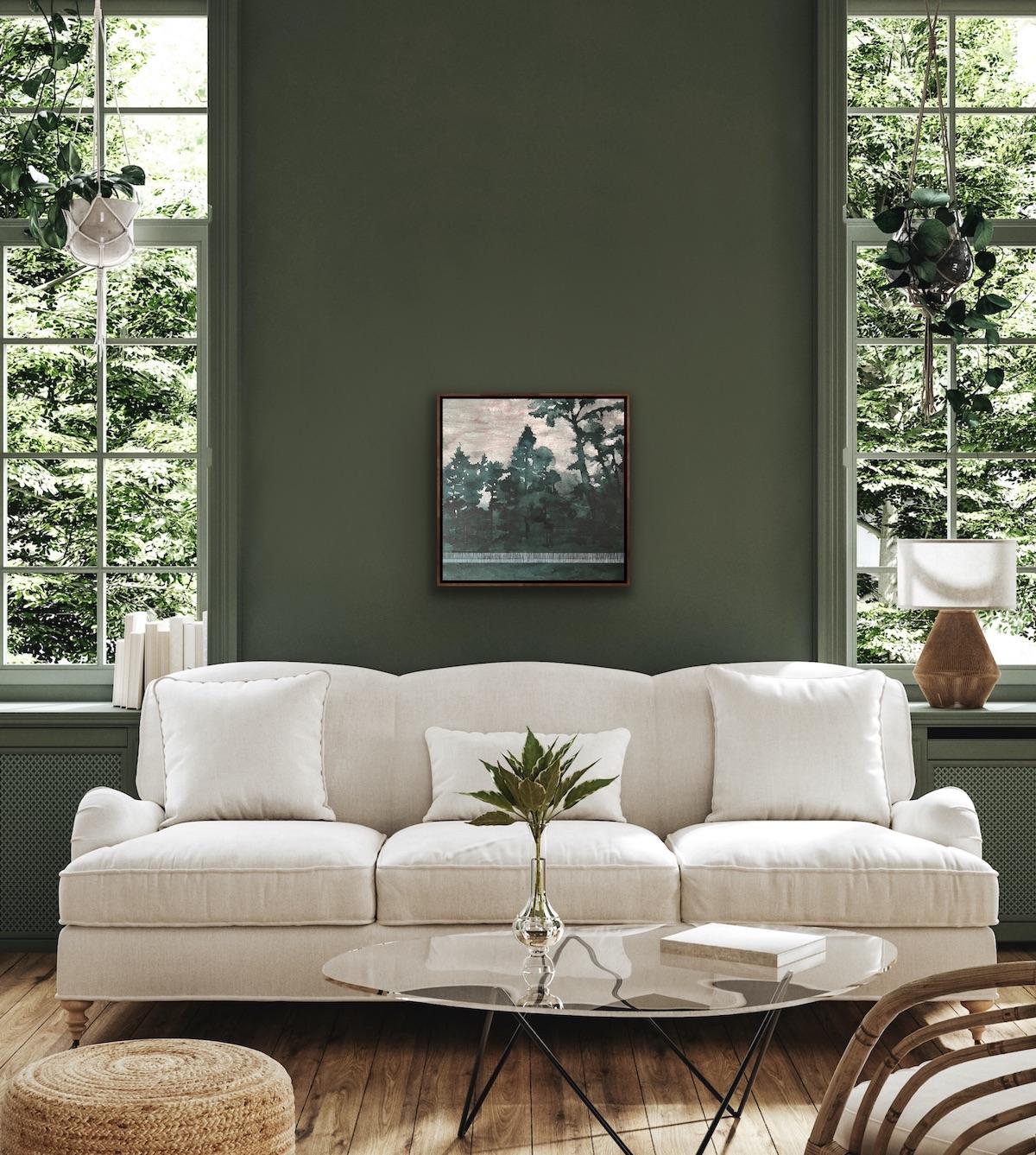 Wood for Trees & After the Rain, Dittico, Rebecca Tucker, Originale, paesaggio in vendita 4