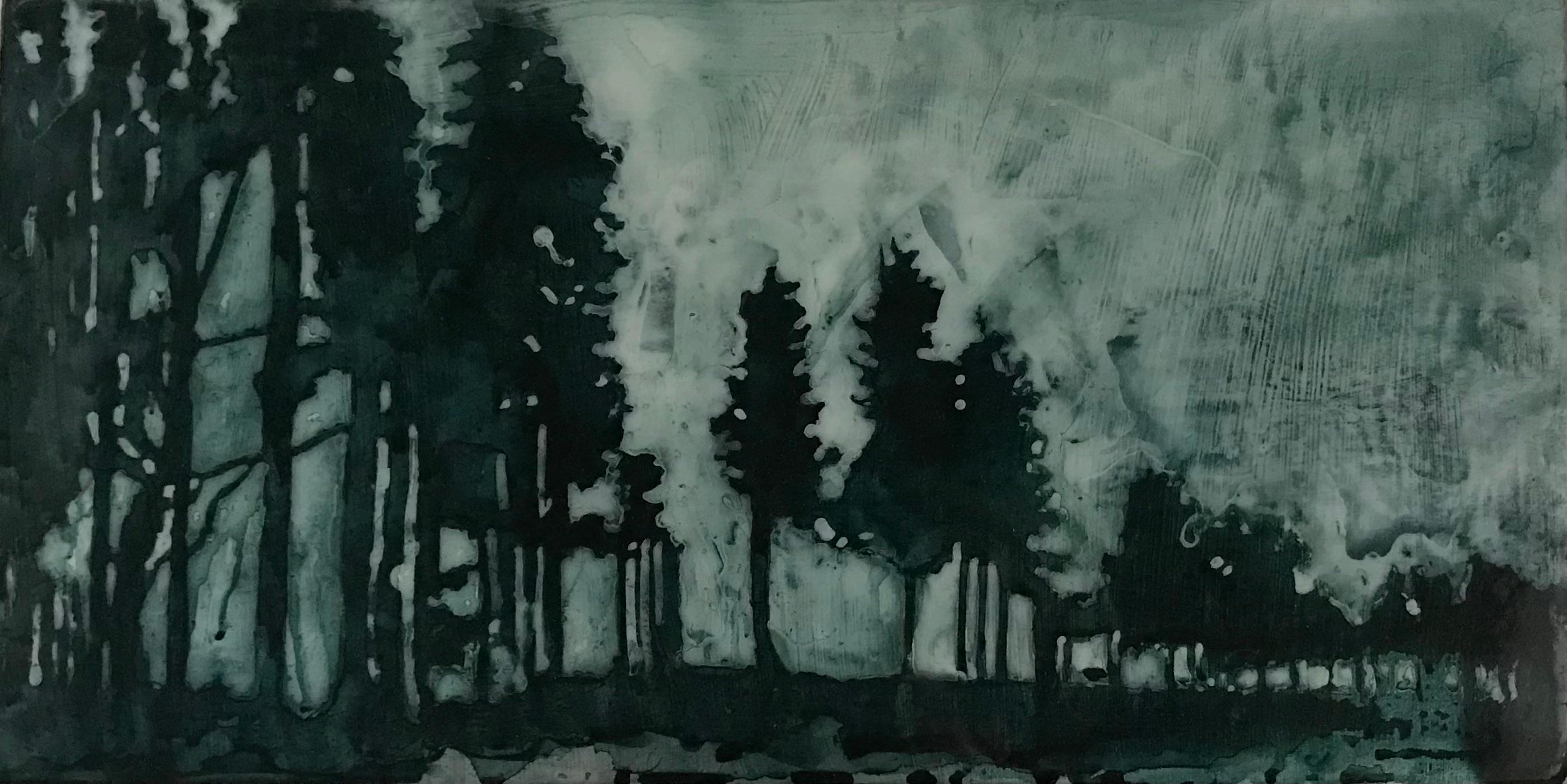Silueta, Paisaje, Árbol, Paisaje marino, Estilo contemporáneo