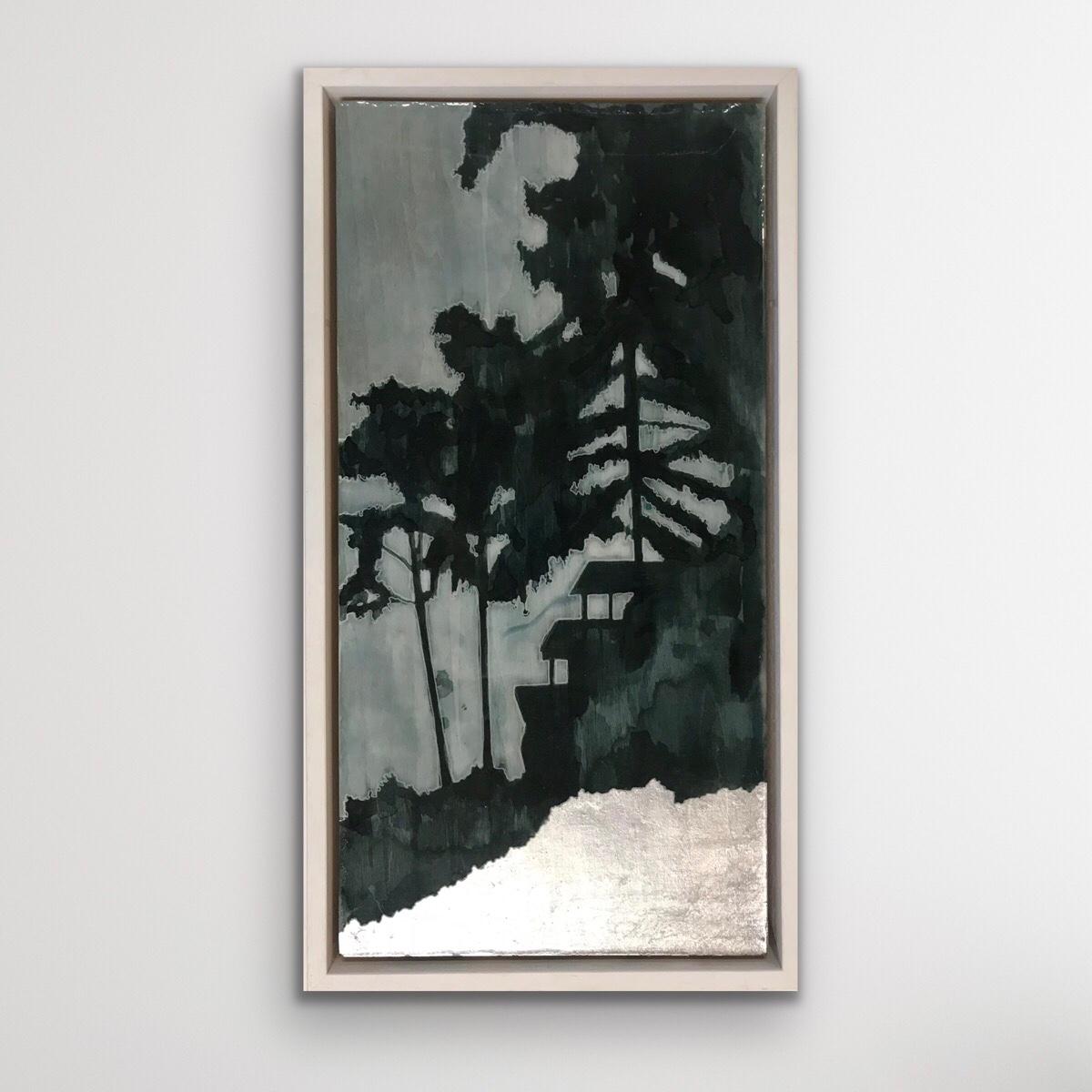 Silver View, Landscape, Tree, Seascape, Contemporary style  For Sale 1