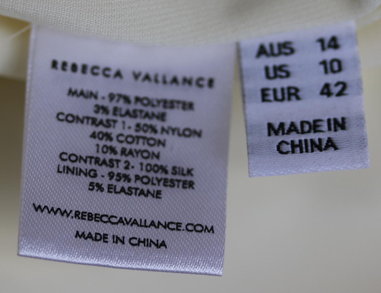 Rebecca Vallance Demoiselles Lace-Trimmed Crepe Mini Dress For Sale at ...