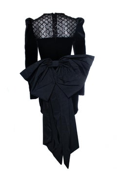 Rebecca Vallance, Onyx Mini dress in black