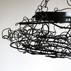 Rebecca Welz Welded Steel Chandelier