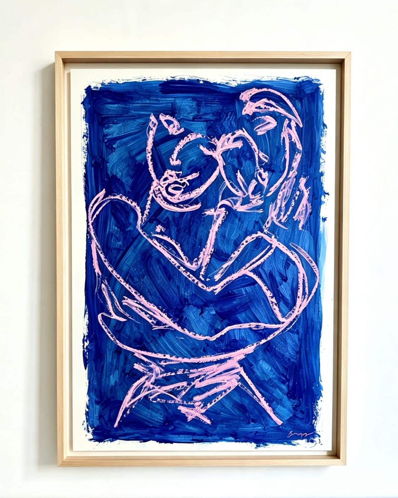 Rebecca Wing Sze Lam Figurative Art - Foundational Series – Studio Blueprint No. 332 Studio Process Art