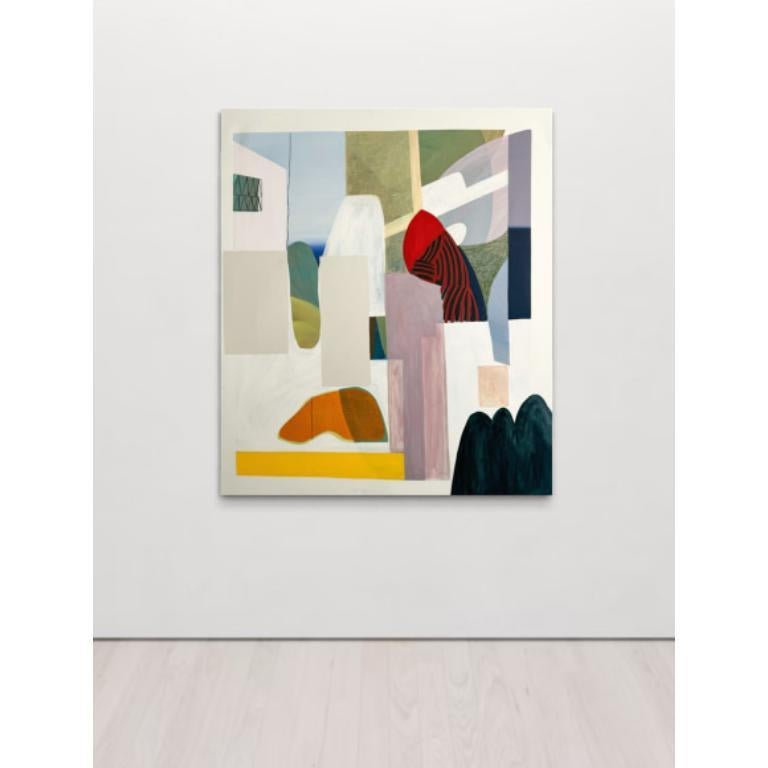 Gemälde zum Strandthema, Öl auf Leinwand, Gemälde von Rebekah Andrade, 2023 im Angebot 1
