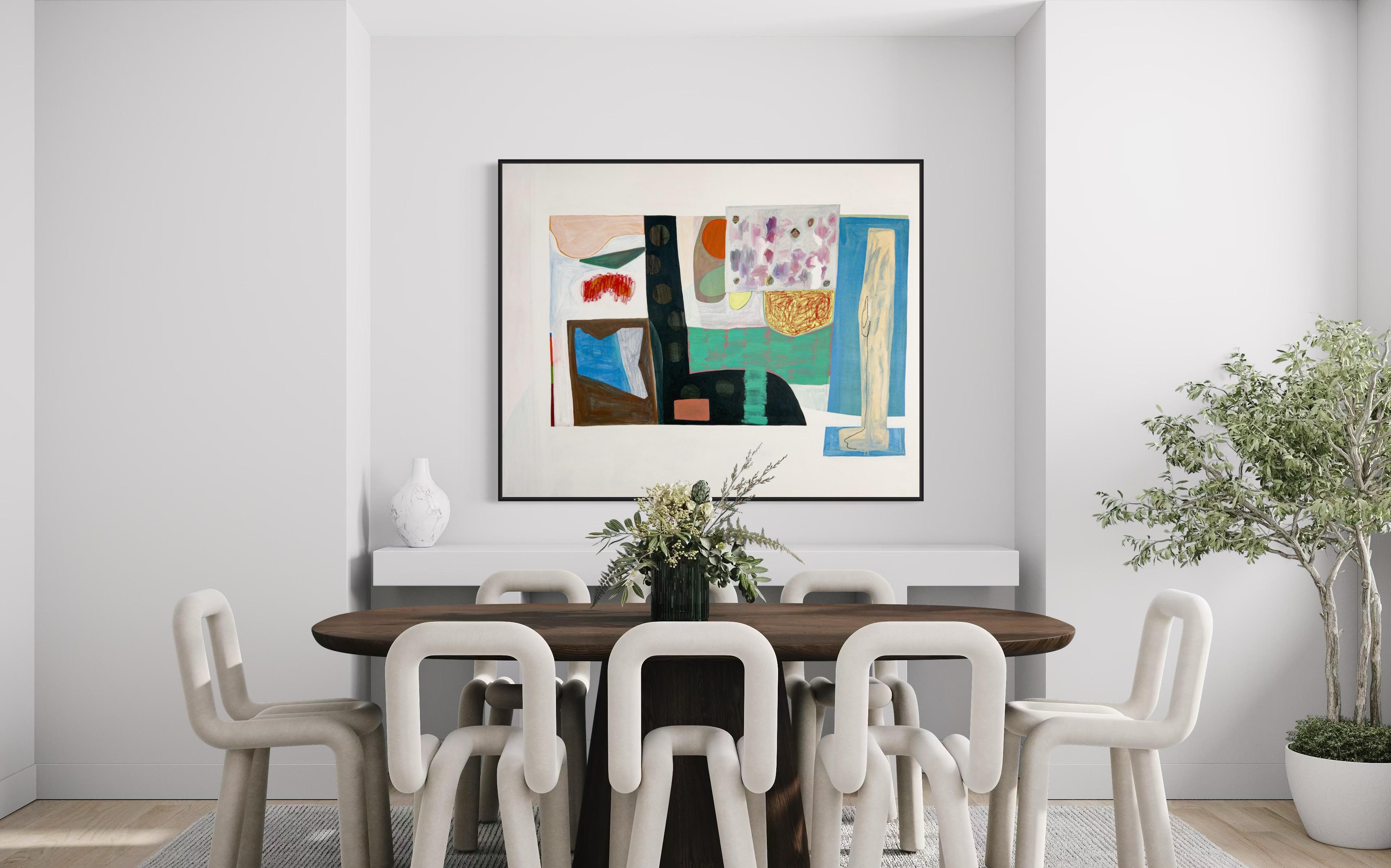 Charlotte Summer, dipinto olio su tela di Rebekah Andrade, 2024 in vendita 1