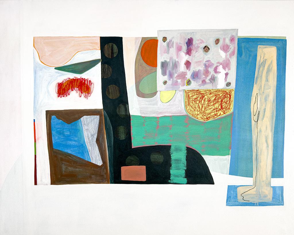 Charlotte Summer, dipinto olio su tela di Rebekah Andrade, 2024 in vendita 2