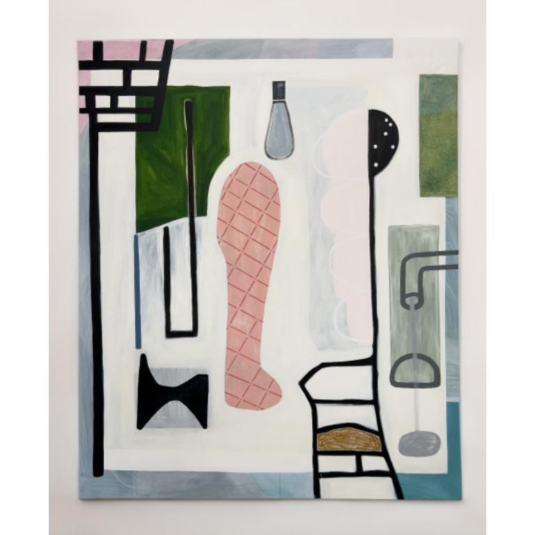 Essentials, Olio su tela di Rebekah Andrade, 2023

Informazioni aggiuntive:
Mezzo: Olio, acrilico e olio stick su tela
Dimensioni: 72 x 60 pollici

Rebekah Andrade (canadese, nata nel 1980) è una pittrice astratta che vive a Charlotte, nella