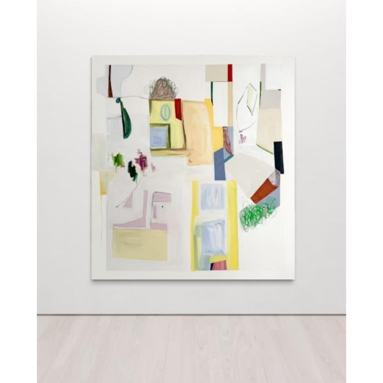 I Painted Over Nevada, dipinto olio su tela di Rebekah Andrade, 2024

Informazioni aggiuntive:
Mezzo: Olio, acrilico, carta velina e pastello su tela
Dimensioni: 74 x 67 pollici

Rebekah Andrade (canadese, nata nel 1980) è una pittrice astratta che