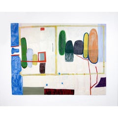 It Always Works Out, Öl auf Leinwand Gemälde von Rebekah Andrade, 2024