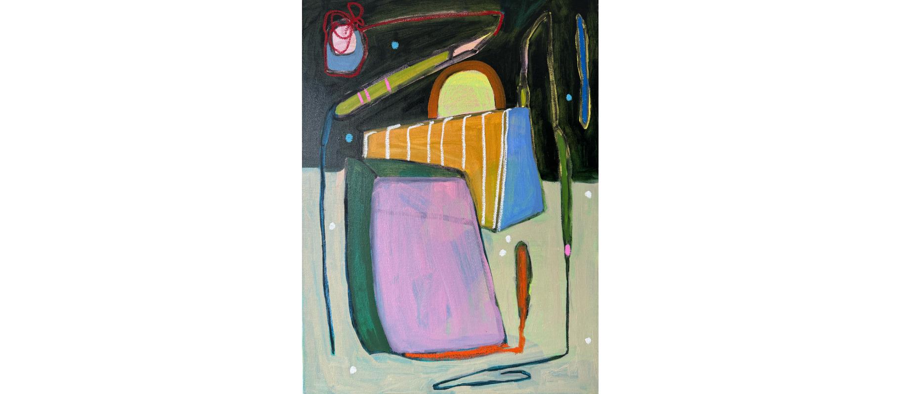 Ascolta 9, 2024

Questa metodologia strutturata viene trasmessa attraverso colori selezionati di pittura stratificata, collage e tecniche a tecnica mista, lasciando sempre tracce visibili del processo. Il suo intento è quello di indagare e lavorare