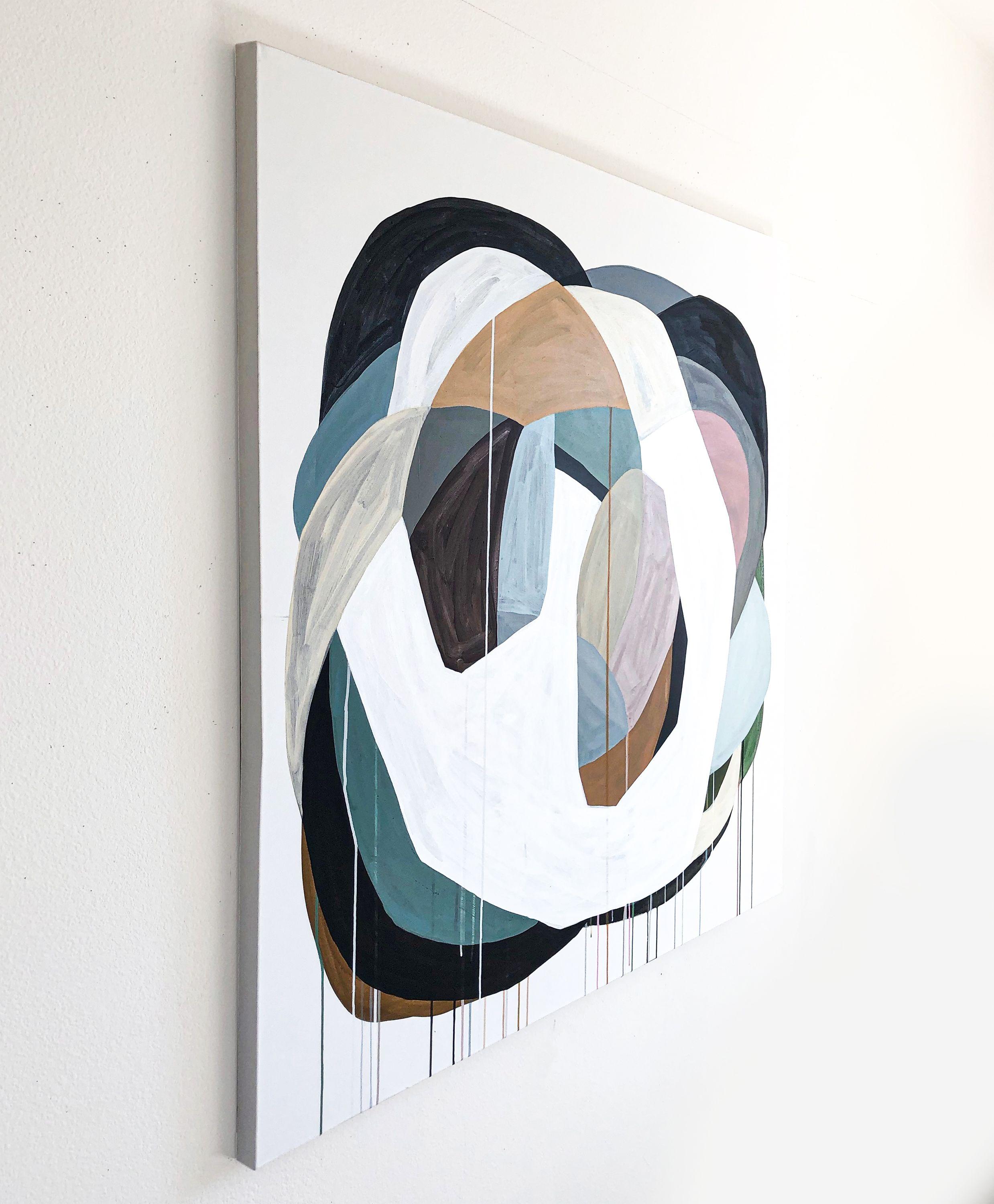 Forma Serena 3, Pintura, Acrílico sobre lienzo - Painting de Rebekah Andrade
