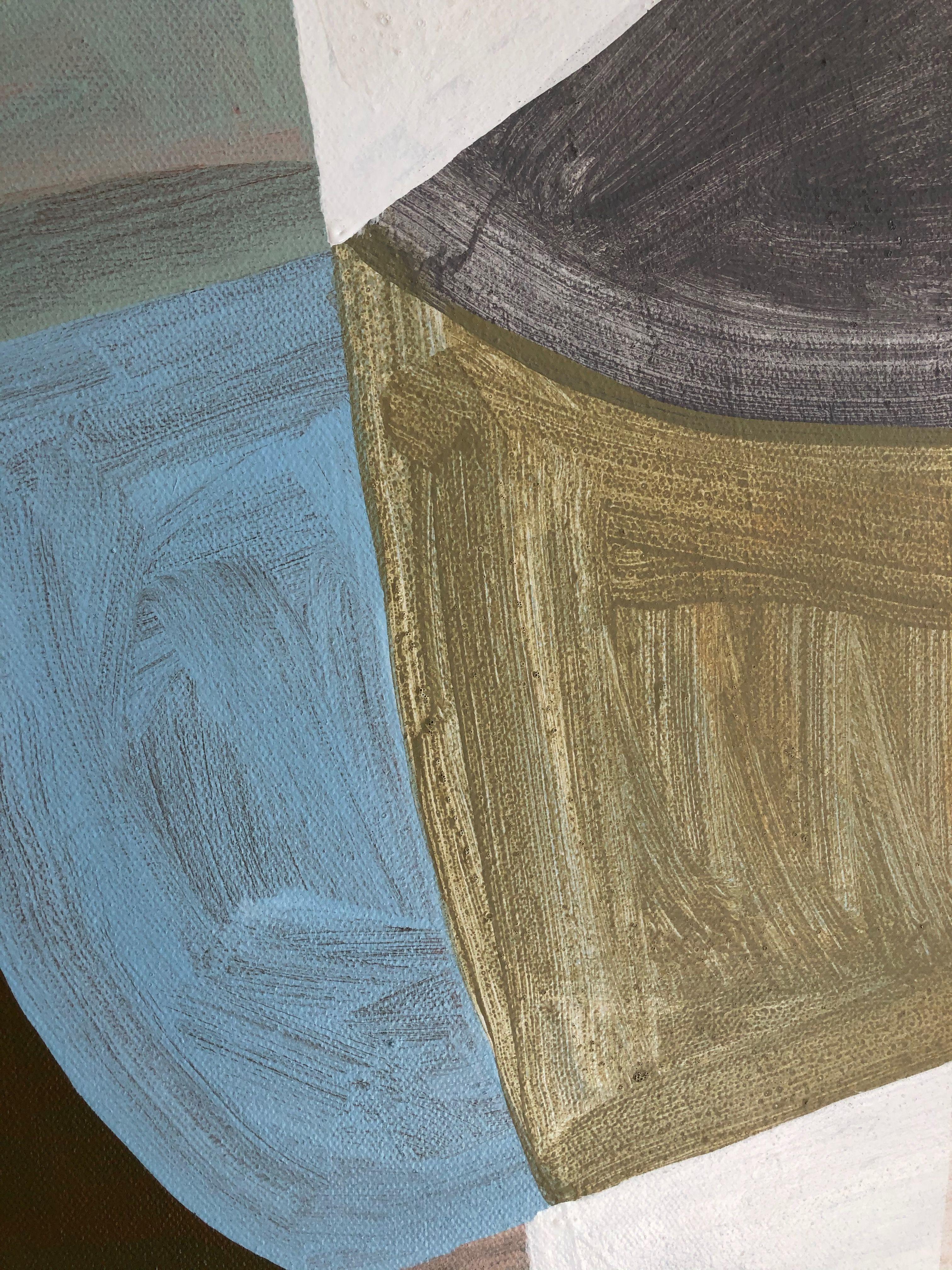 Serene Form A 9, Pittura, Acrilico su tela - Painting Astratto di Rebekah Andrade