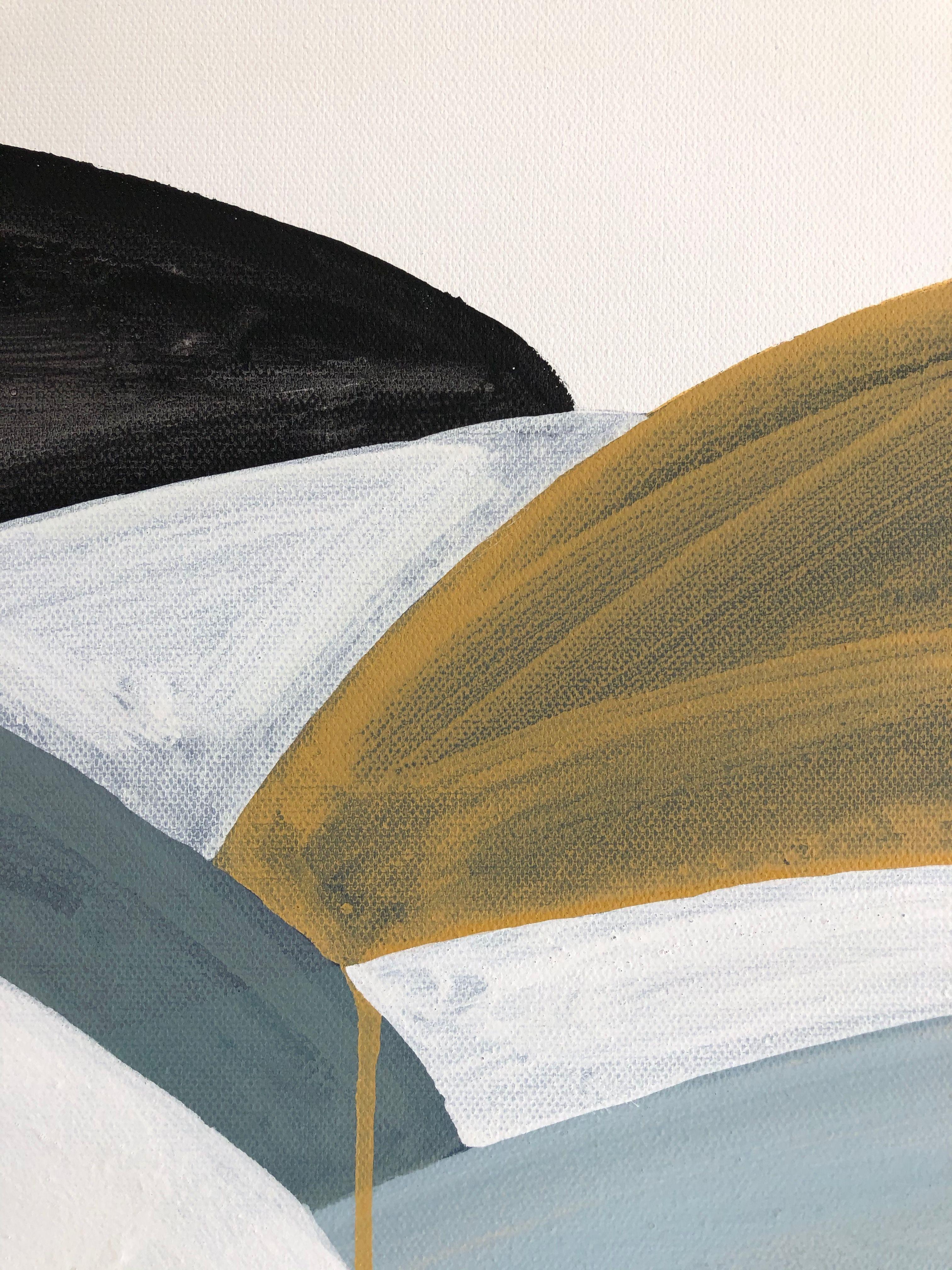 La pratica di Rebekah Andrade esplora l'intricato linguaggio della pittura astratta, navigando attraverso i diversi regni dell'espressionismo, dell'astrazione geometrica, delle tecniche più dure e dei modelli. Attingendo a lavori del passato, a