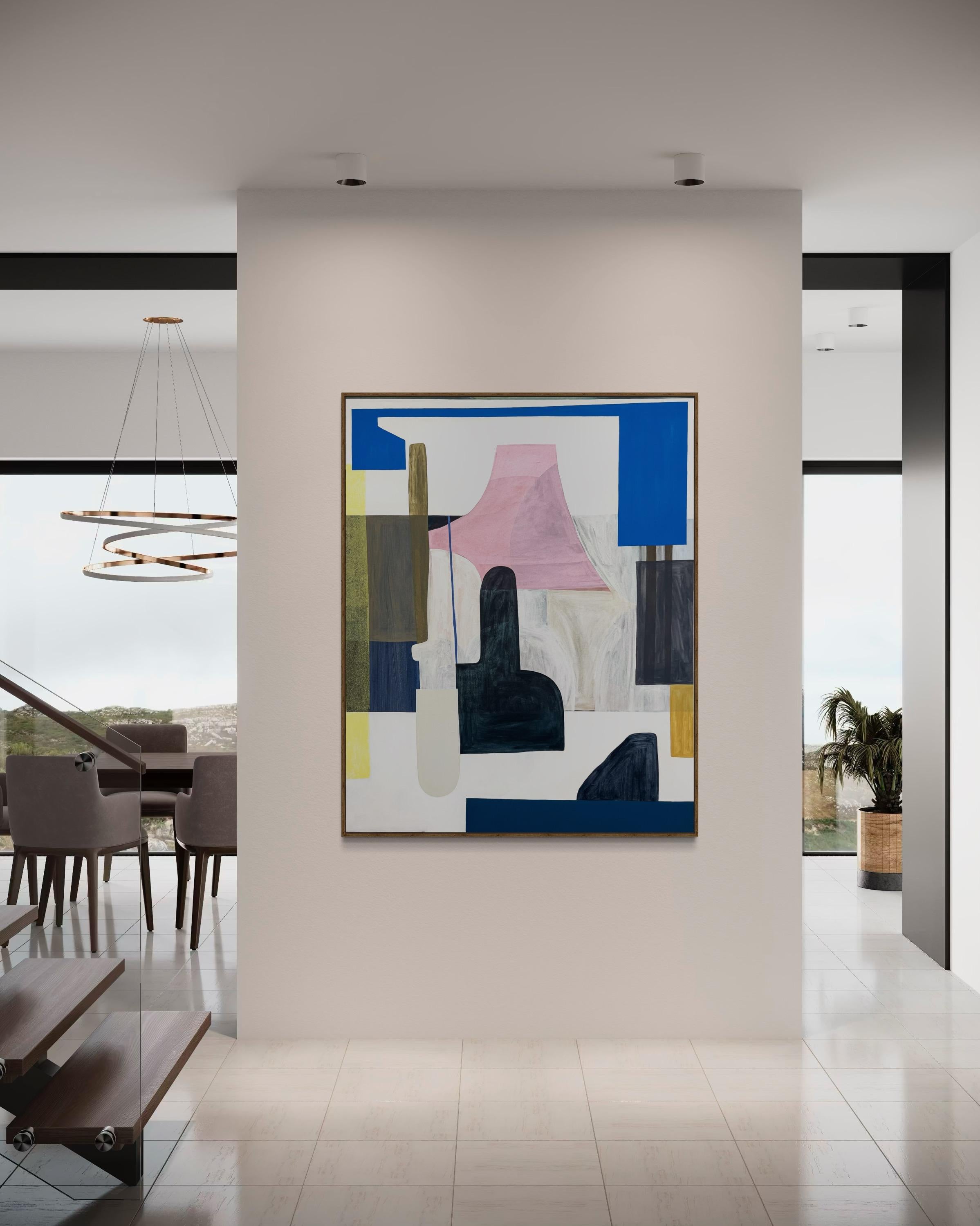 Forma di nave, dipinto olio su tela di Rebekah Andrade, 2023 in vendita 3