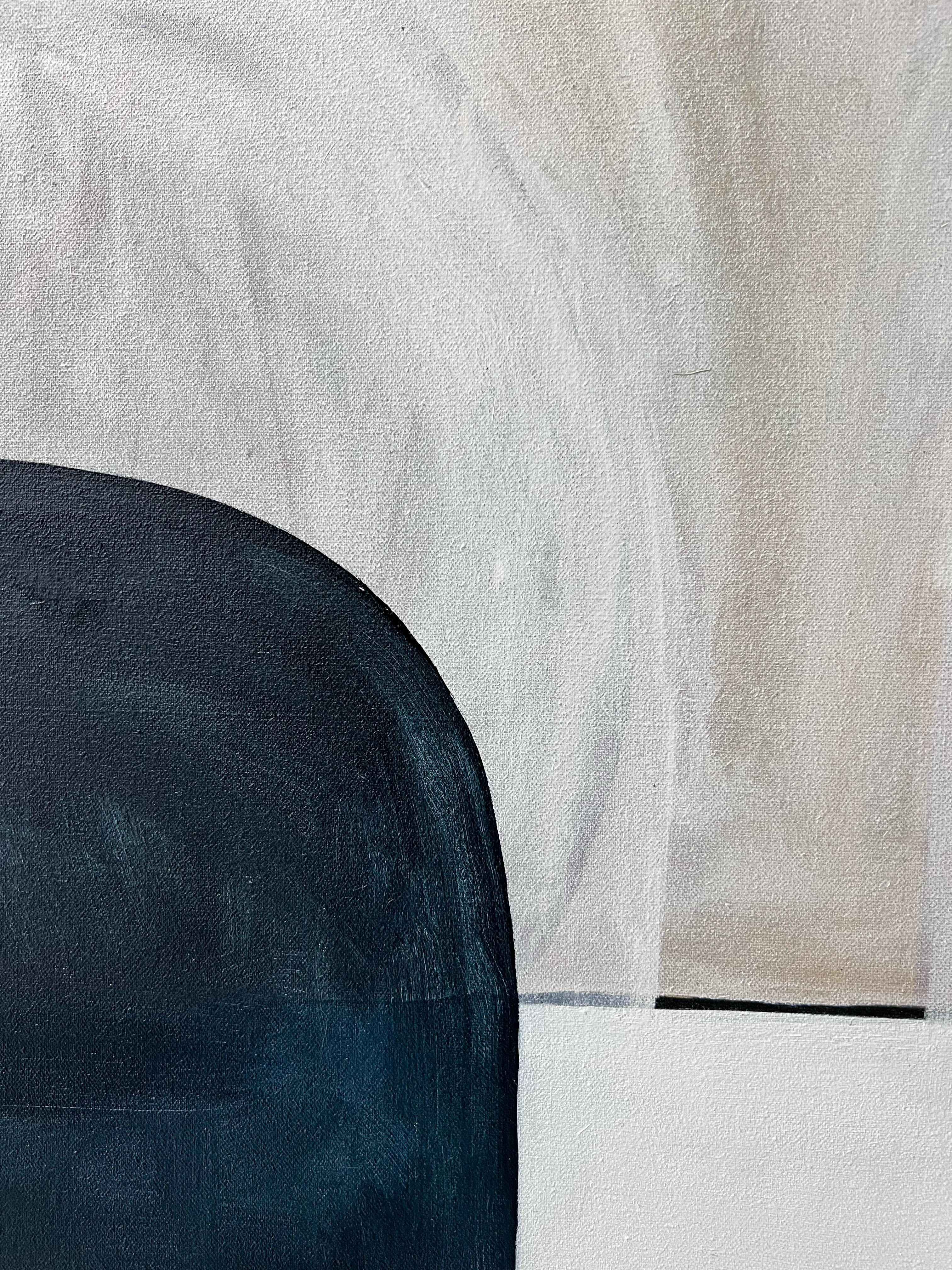 Forma di nave, dipinto olio su tela di Rebekah Andrade, 2023 in vendita 4