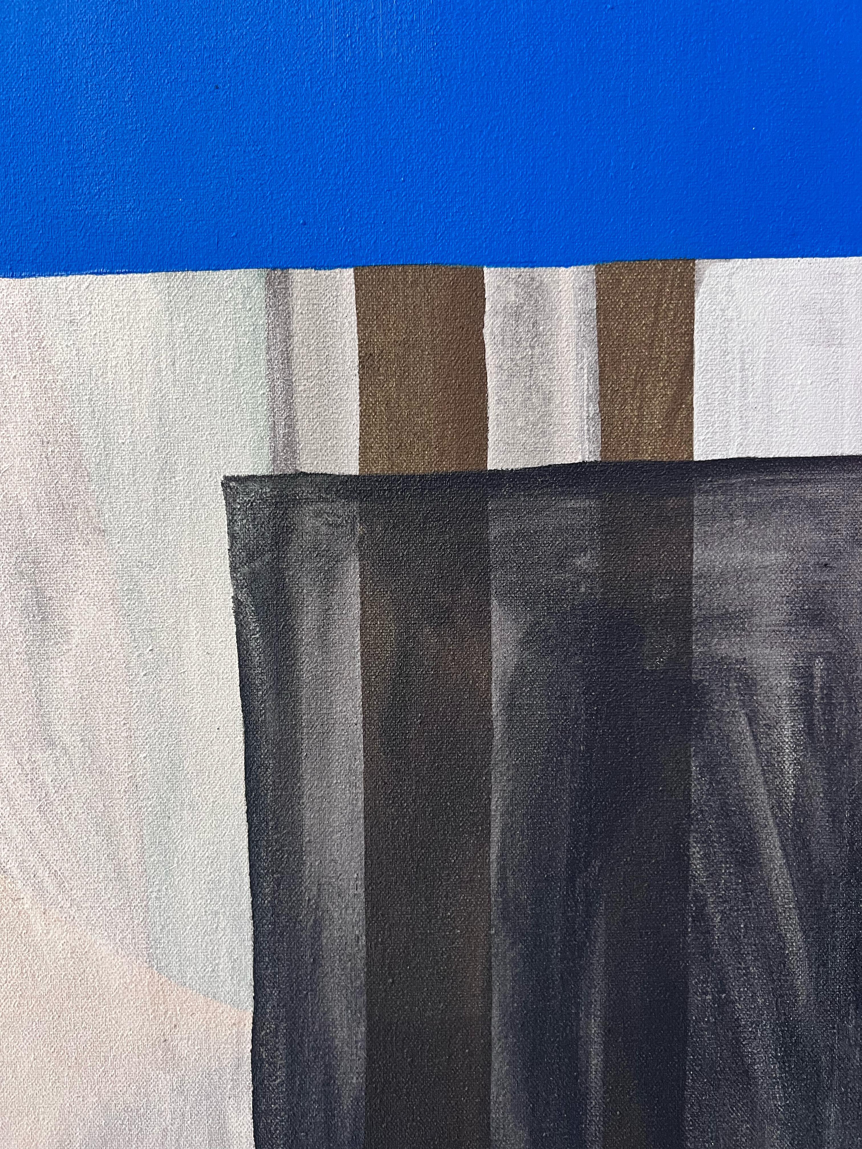 Forma di nave, dipinto olio su tela di Rebekah Andrade, 2023 in vendita 5