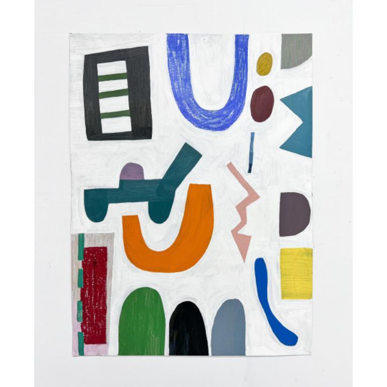 Studie 4, Öl auf Papier, Gemälde von Rebekah Andrade, 2022

Zusätzliche Informationen:
Medium: Öl, Acryl und Ölpastell auf Papier
Abmessungen: 24 x 18 Zoll

Rebekah Andrade (Kanadierin, geb. 1980) ist eine abstrakte Malerin, die in Charlotte, North