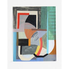 Study 6, Acrylic on Paper Painting by Rebekah Andrade, 2021