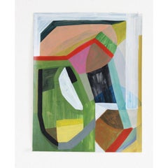 Study 8, Acrylic on Paper Painting by Rebekah Andrade, 2021