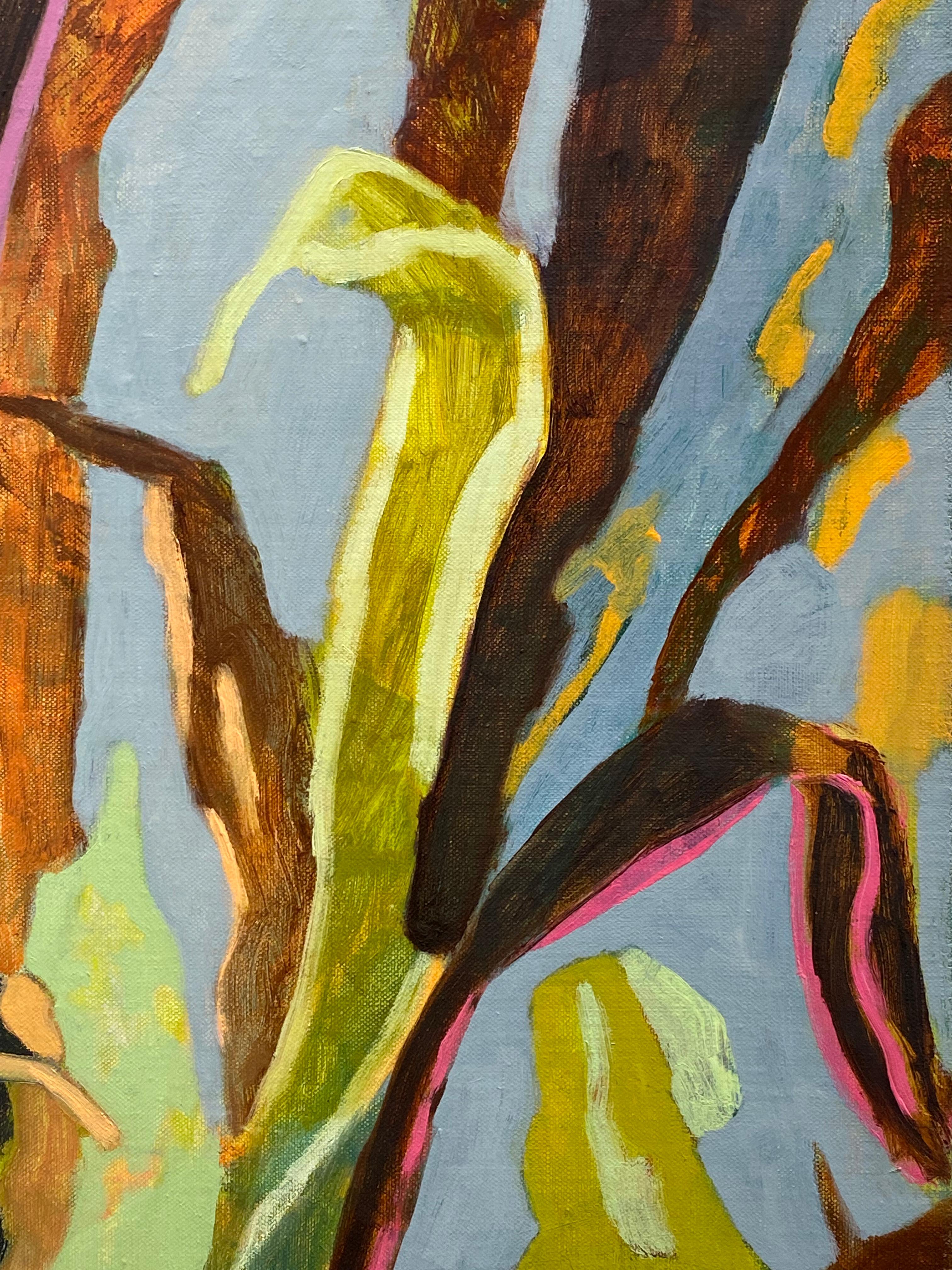 Gathering - Abstract Painting by Rebekah Callaghan