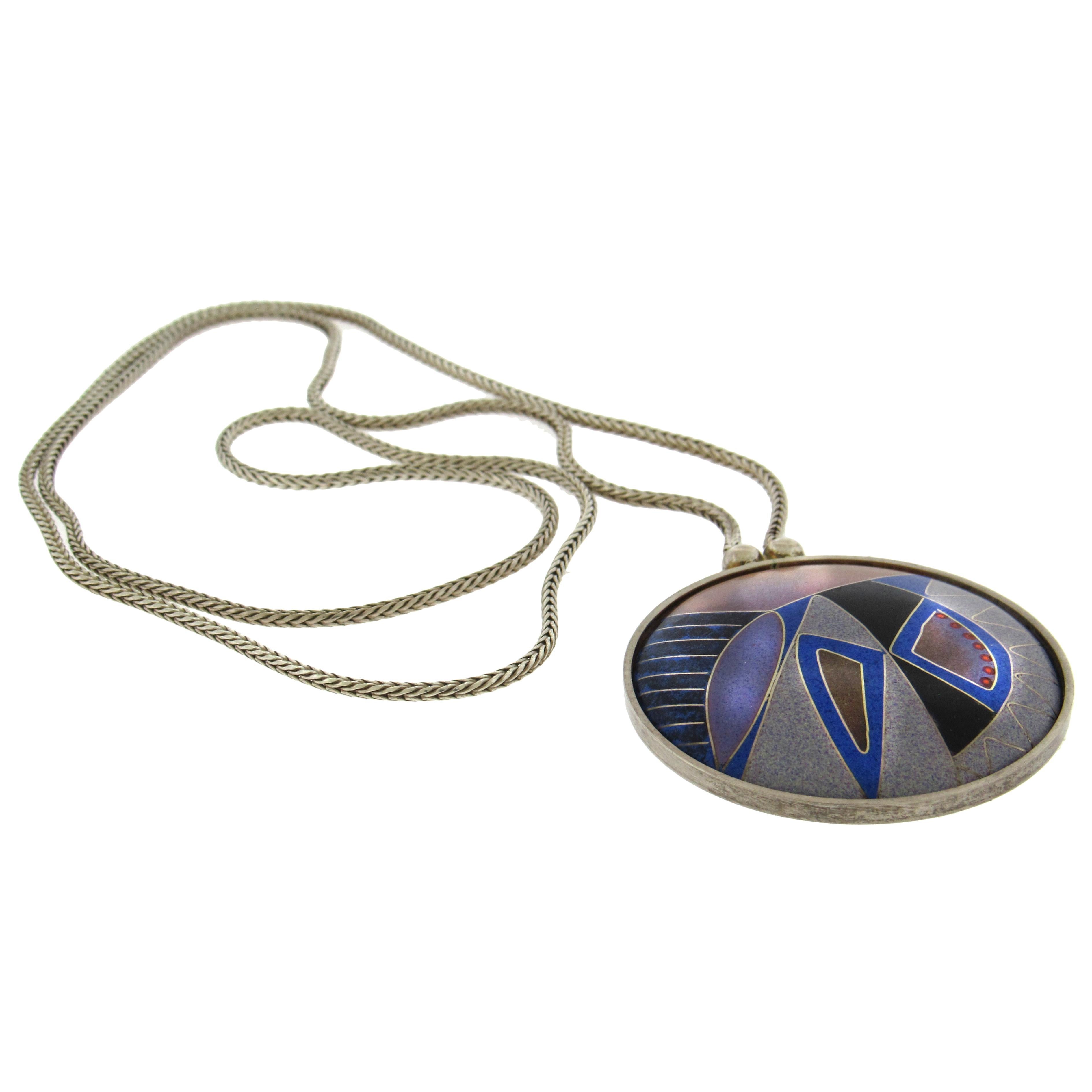 Rebekah Laskin: Cloisonné-Emaille-Halskette 2