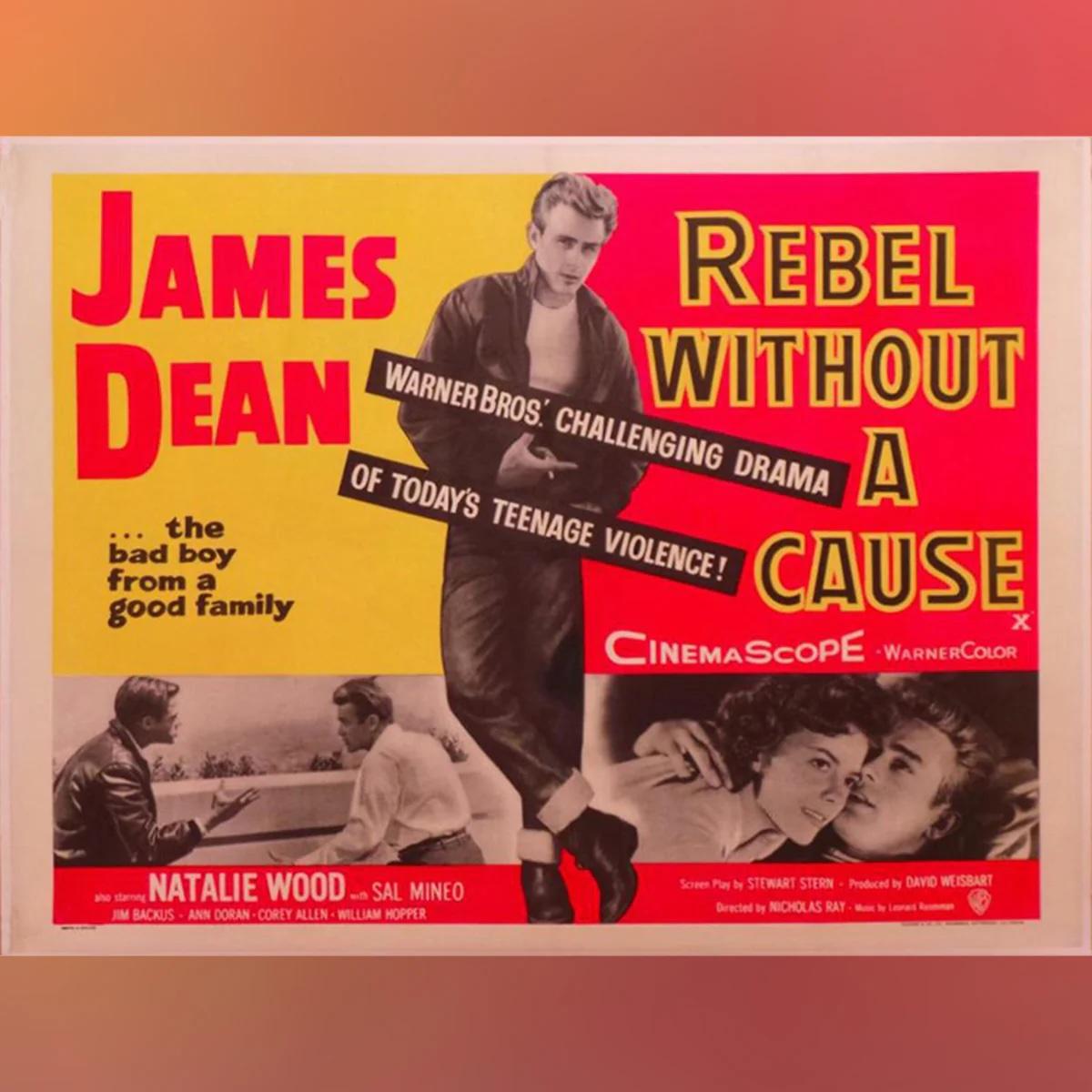 Rebel Without A Cause (1955)
Original British Quad (30 X 40 Zoll)

