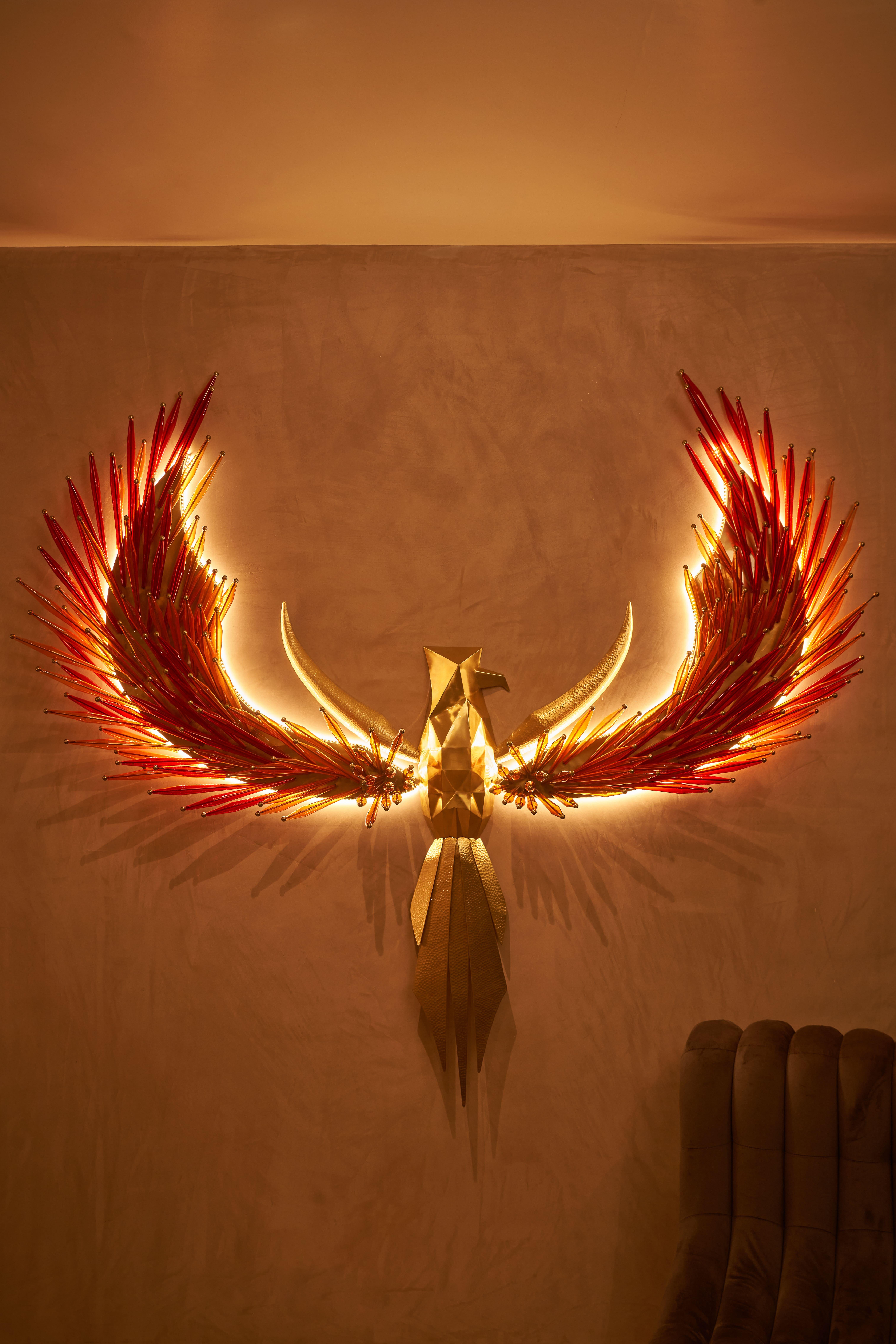 Rinascita Una lampada da parete in vendita 1