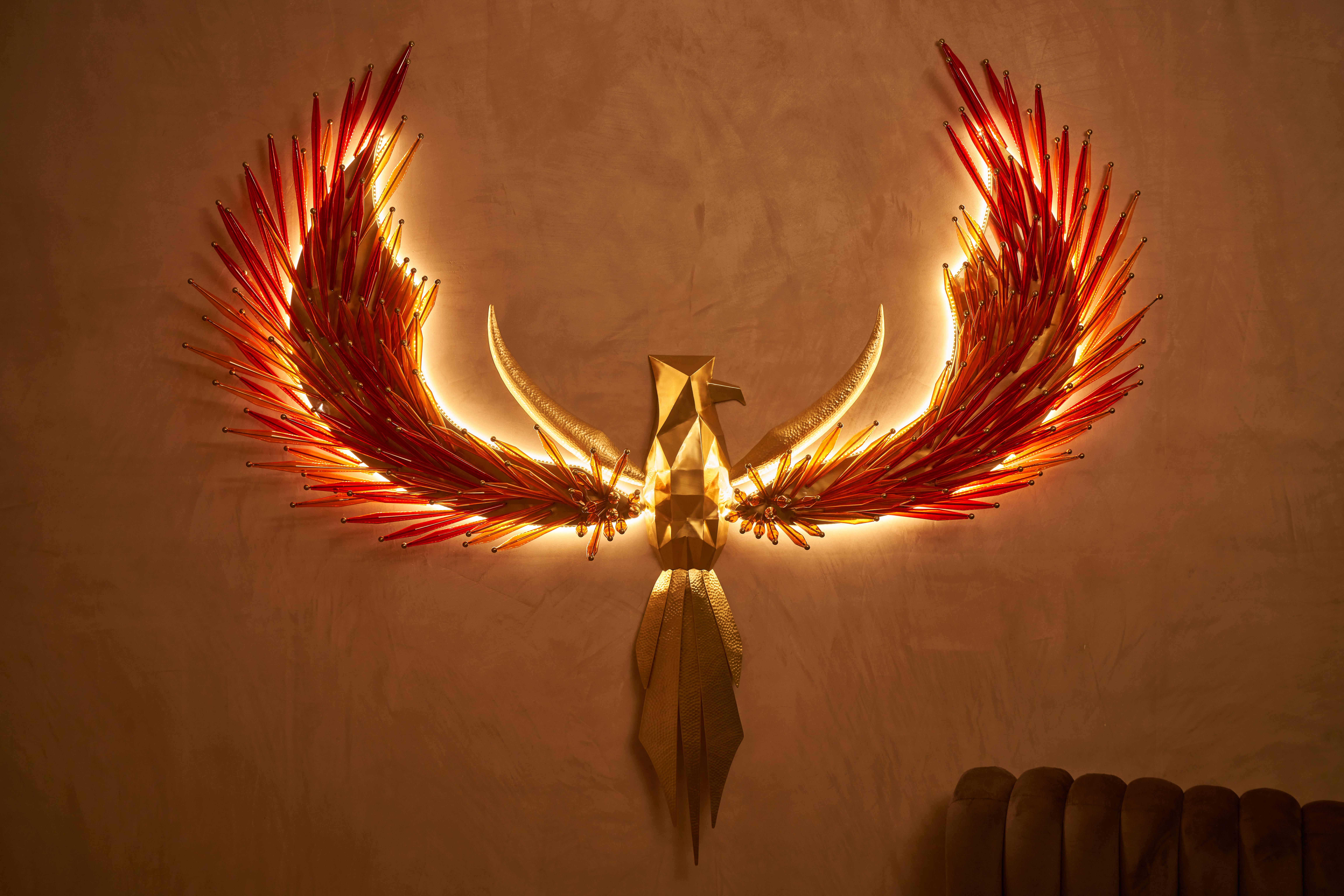 Rinascita Una lampada da parete in vendita 2