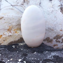 Rebirth, Pink Onyx Light Sculpture by Giulia Archimede