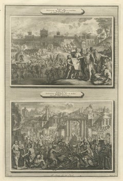 Rebuilding the Temple and the City of Jerusalem, Pieter Mortier, circa 1700