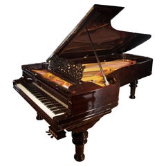 Rebuilt Steinway & Sons Model D Grand Piano Rosewood Grecian Urn Legs