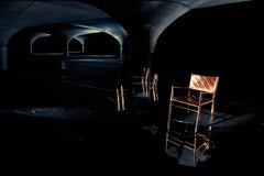 Rec Rec Chair Copper Chair, Signed by Michael Gittings