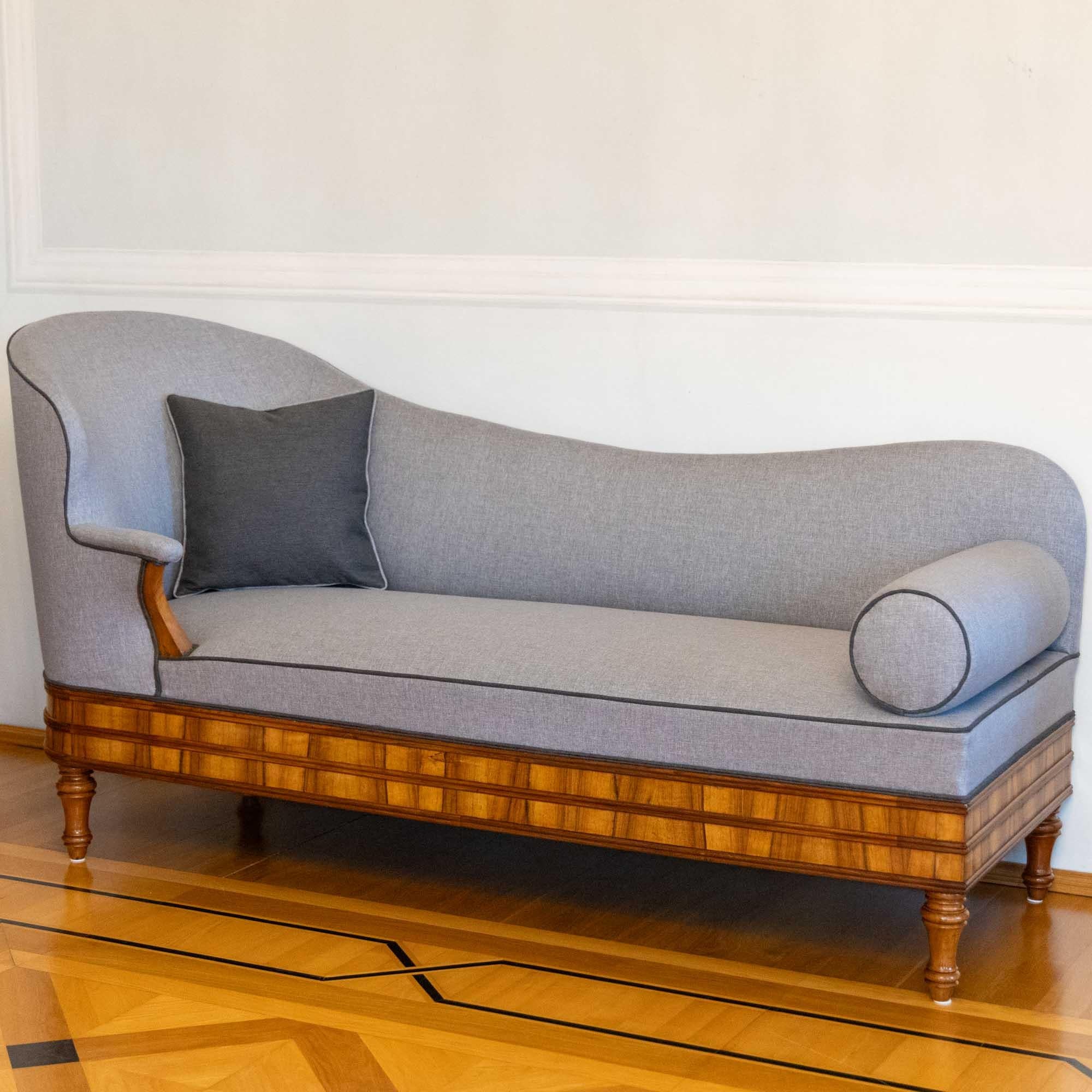 Recamiere or Chaise Longue, Germany circa 1830 For Sale 1