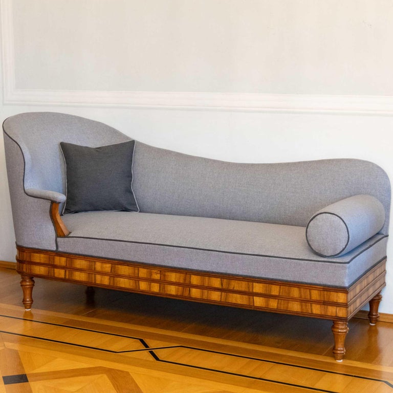 Recamiere or Chaise Longue, Germany circa 1830 For Sale at 1stDibs