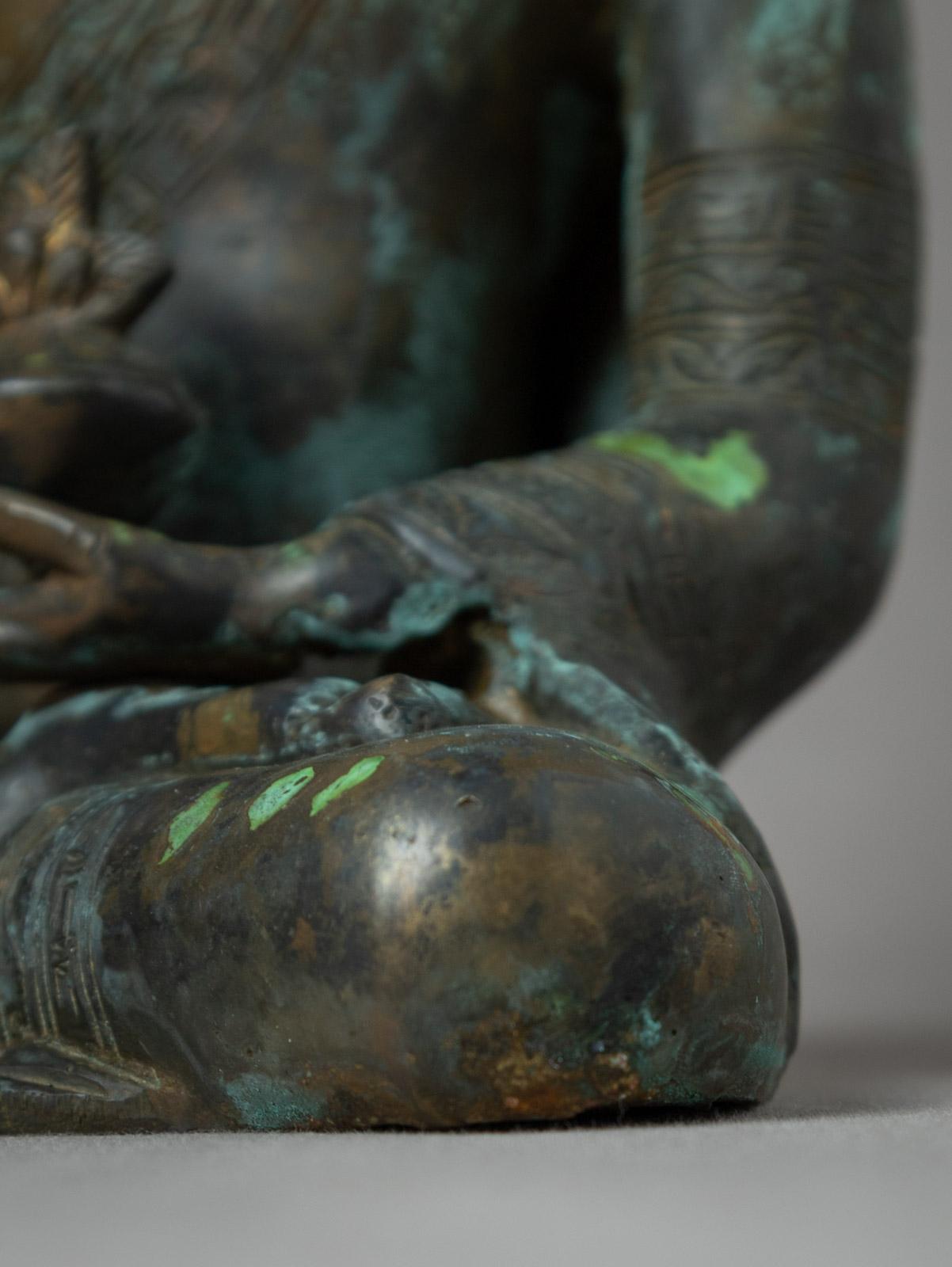 Recently made Bronze Nepali Medicine Buddha from Nepal - OriginalBuddhas 13