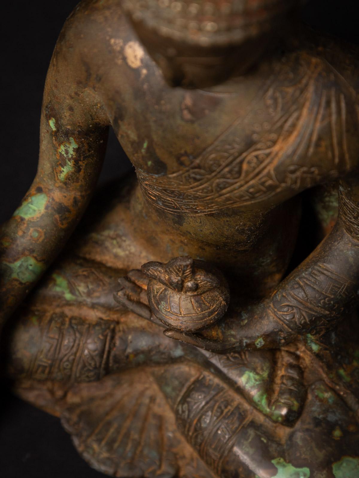 Recently made Bronze Nepali Medicine Buddha from Nepal - OriginalBuddhas 14