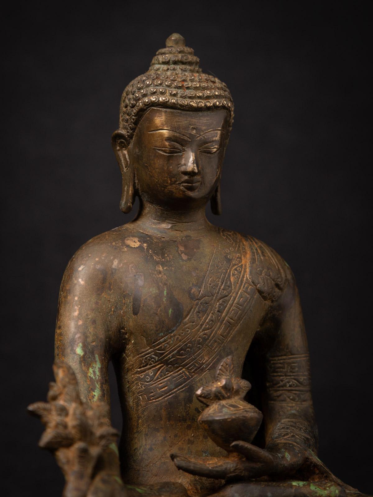 Recently made Bronze Nepali Medicine Buddha from Nepal - OriginalBuddhas 1