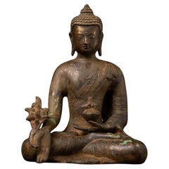 Recently made Bronze Nepali Medicine Buddha from Nepal - OriginalBuddhas