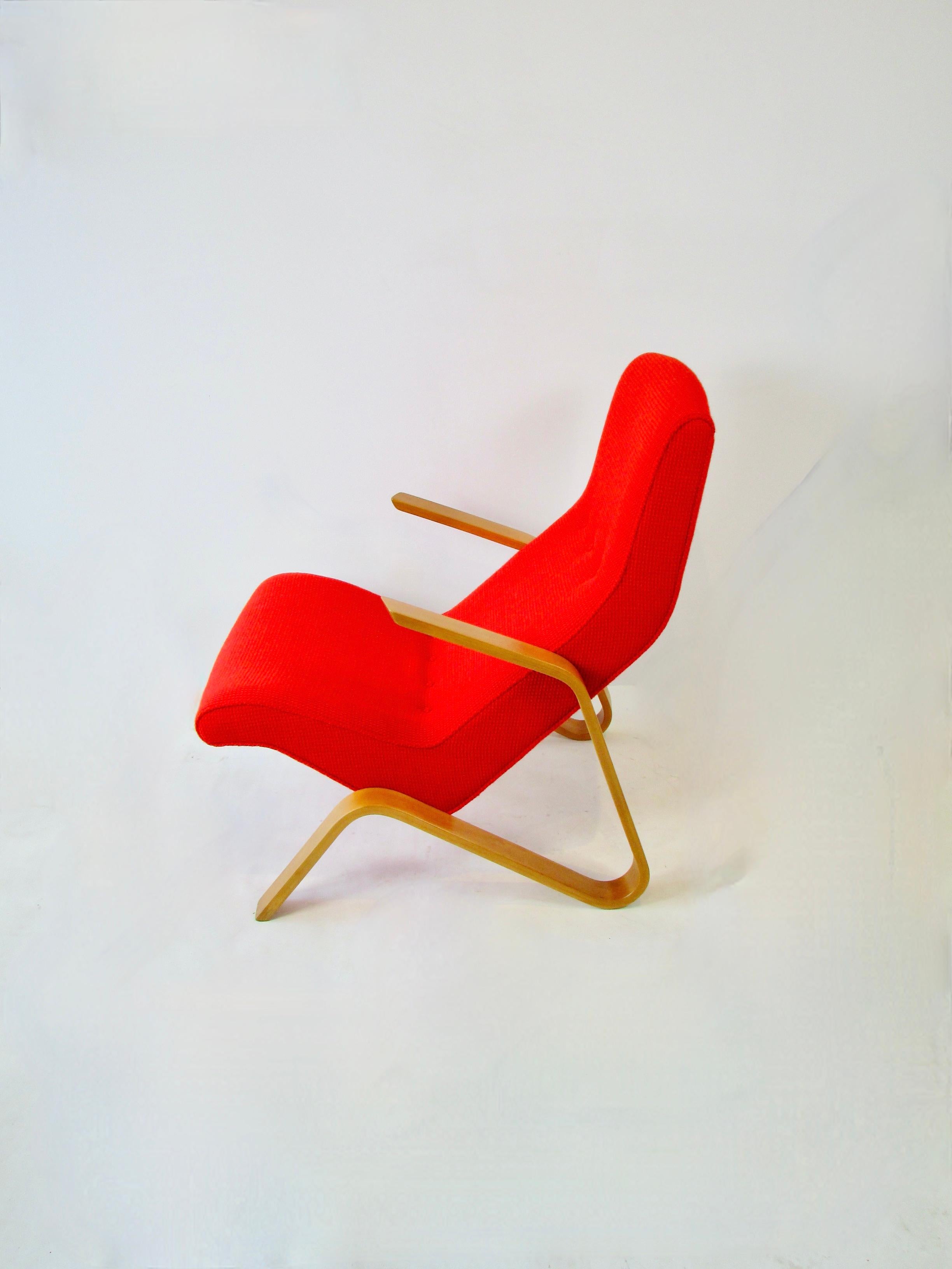American Recently Restored Eero Saarinen for Knoll Model 61 Grasshopper Lounge Chair For Sale