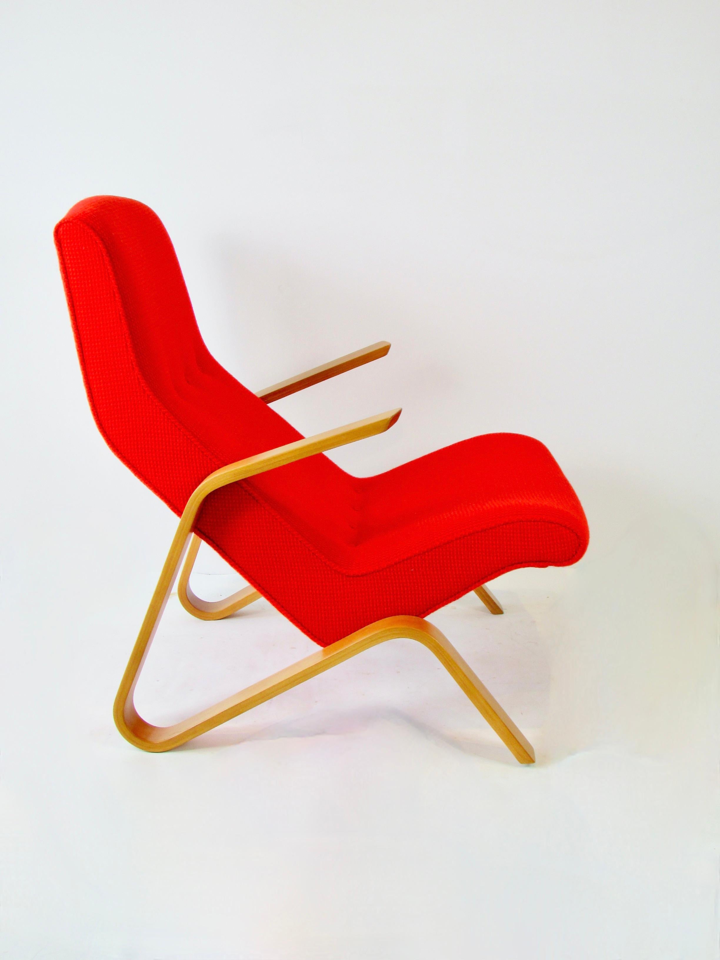 20th Century Recently Restored Eero Saarinen for Knoll Model 61 Grasshopper Lounge Chair For Sale