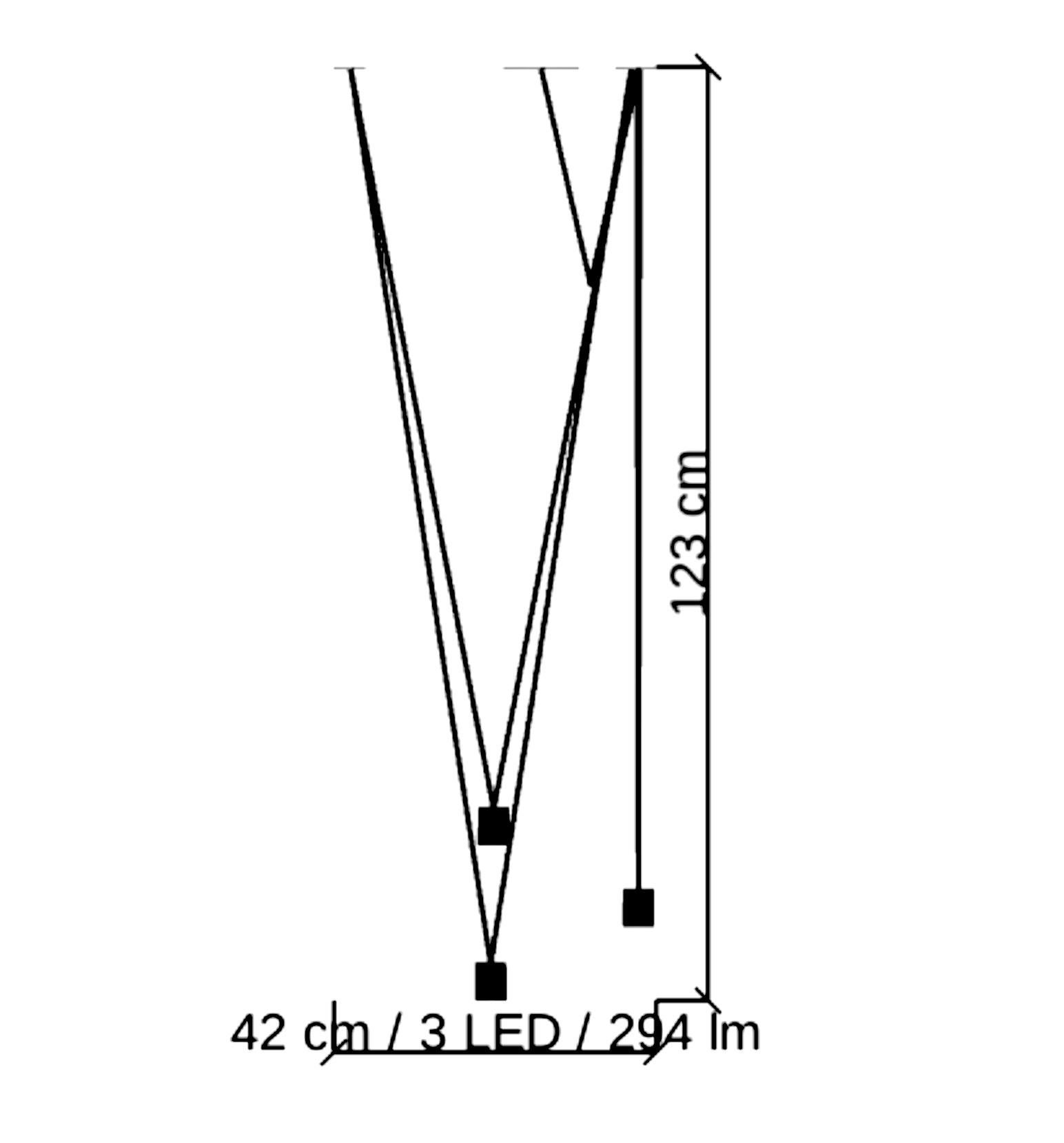 Lampe encastrée Vibia Match - Modèle 1 en vente 1