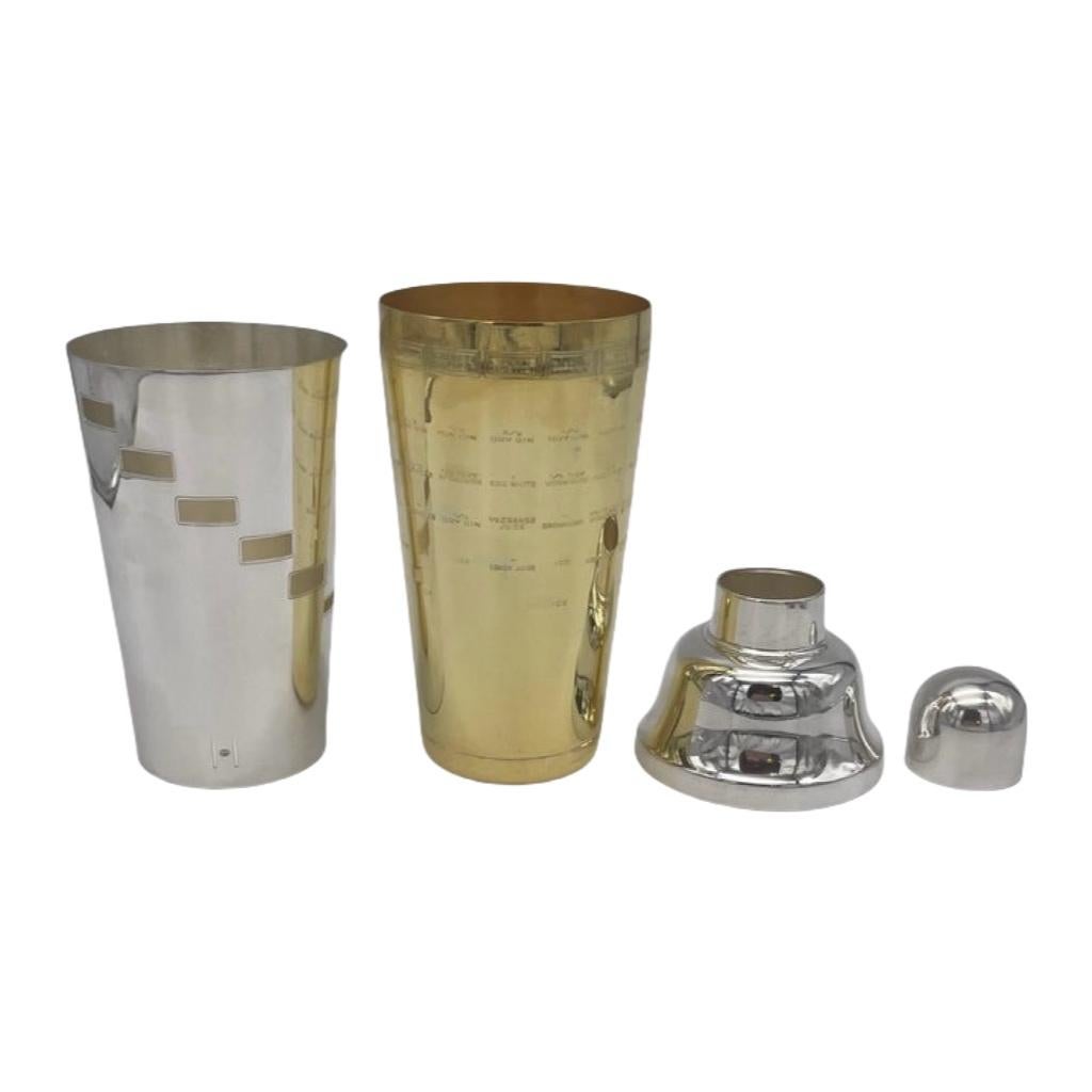 Rezept Cocktail Shaker (Mitte des 20. Jahrhunderts) im Angebot