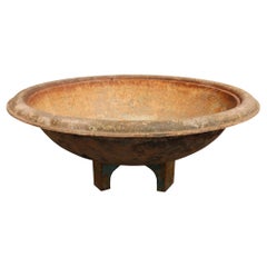 Used Reclaimed 1.8m Large Cast Iron Bowl Water Feature